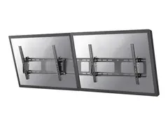 Neomounts NS-WMB200 - Brakett - for 2 LCD-skjermer svart - skjermstørrelse: 40"-52" - veggmonterbar