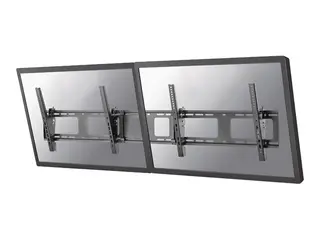 Neomounts NS-WMB200 - Brakett - for 2 LCD-skjermer svart - skjermstørrelse: 40"-52" - veggmonterbar