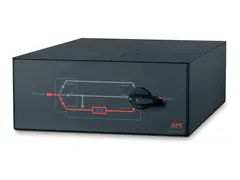 APC Service Bypass Panel - Oml&#248;pssvitsj (kan monteres i rack) AC 200/240 V - utgangskontakter: 3 - 4U - 19&quot; - svart - for P/N: SRT10RMXLIX806, SRTL10KRM4UT, SRTL8KRM4UT, SYA8K16PX798, SYA8K16PXRX798, SYA8K8PX798