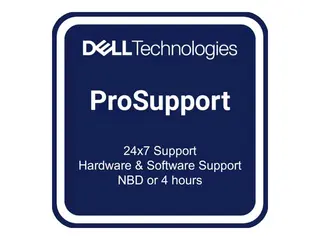 Dell Oppgrader fra 3 År ProSupport til 3 År ProSupport 4H Utvidet serviceavtale - deler og arbeid (for servere) - 3 år - på stedet - 24x7 - responstid: 4 t - for PowerEdge T160