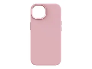 KEY - Baksidedeksel for mobiltelefon antibakteriell - MagSafe-samsvar - v&#230;skesilikon, hard polykarbonat - flamingorosa - 6.1&quot; - for Apple iPhone 14 (6.1 tommer)
