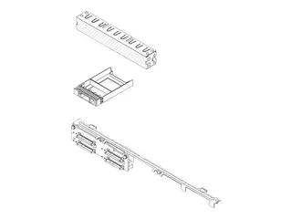 Lenovo - Servertilbehørssett - 1U