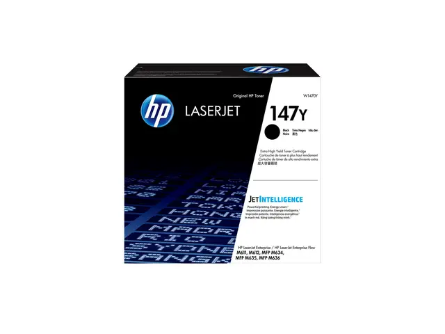 HP 147Y - Ekstra høy ytelse svart original LaserJet tonerpatron (W...