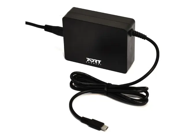 PORT Connect POWER SUPPLY TYPE C - Strømadapter AC 100-240 V 90 watt