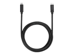 Targus - USB-kabel - USB-C (hann) til USB-C (hann) 2 m - up to 5 Gbps data transfer rate - svart