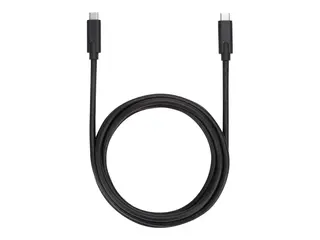 Targus - USB-kabel - USB-C (hann) til USB-C (hann) 2 m - up to 5 Gbps data transfer rate - svart