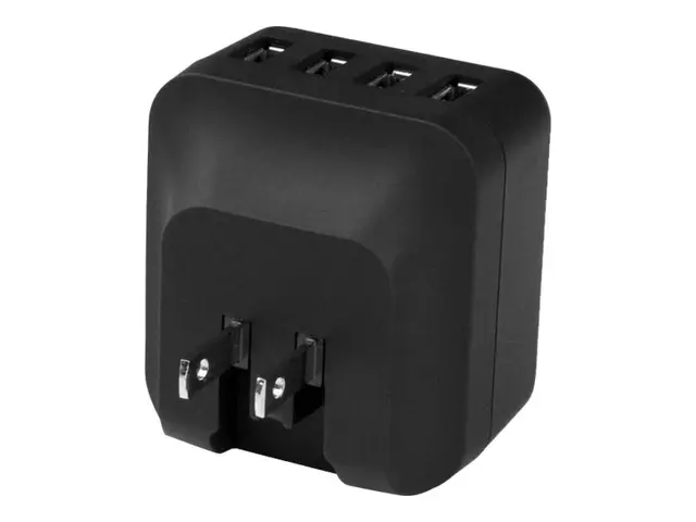 Startech 4-Port Travel USB Wall Charger - 34W/6.8A International A...
