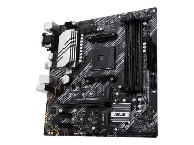 ASUS PRIME B550M-A/CSM - Hovedkort micro ATX Socket AM4 AMD B550 C...