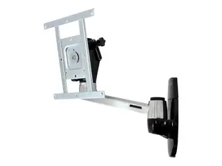Ergotron LX HD Wall Mount Swing Arm - Monteringssett (svingarm) for TV - aluminium - skjermstørrelse: up to 49" - veggmonterbar