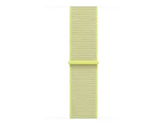 Apple - Sløyfe for smart armbåndsur - 42mm 130 - 200 mm - neongul - for Watch Hermès Series 7, Hermès Series 9, SE 3, Series 10, Series 11, Series 8, Series 9