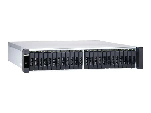 QNAP ES2486dc - NAS-server 24 brønner kan monteres i rack SAS 12Gb...