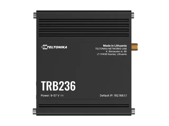 Teltonika TRB236 - Trådløs ruter - WWAN DNP3 - 3G, 4G - DIN-skinne...