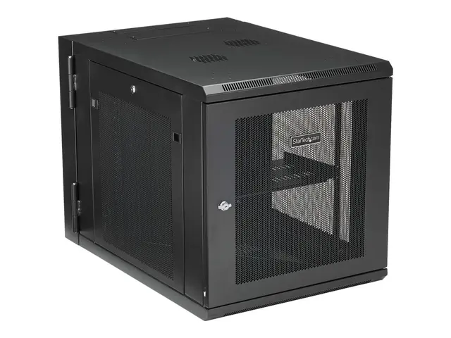 StarTech.com 12U 19" Wall Mount Network Cabinet, 4 Post 24" Deep H...