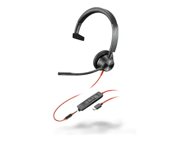 Poly Blackwire 3315 - 3300 series hodesett on-ear kablet 3,5 mm ja...