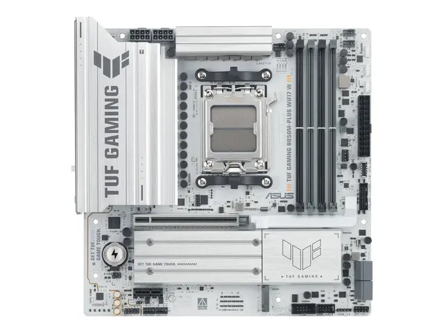 ASUS TUF GAMING B850M-PLUS WIFI7 W - Hovedkort micro ATX Socket AM...