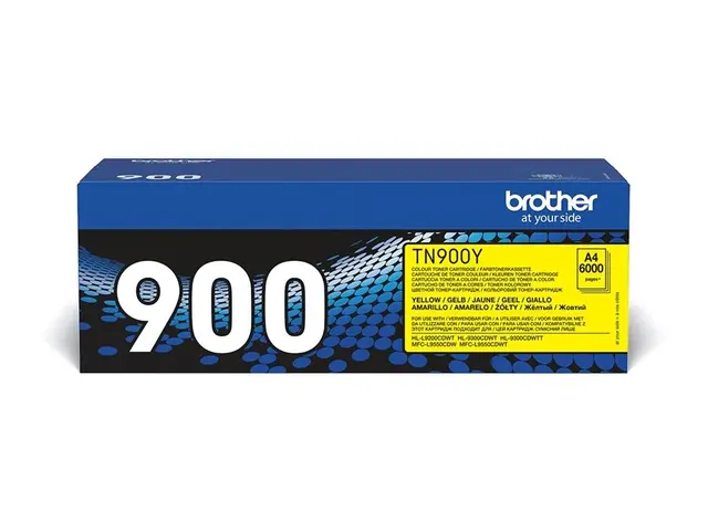 Brother TN900y - Gul original tonerpatron for HL-L9300CDWTT, MFC-L...
