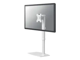 Neomounts FPMA-D890 - Stativ - full bevegelse for LCD-skjerm - hvit - skjermstørrelse: 10"-30" - skrivebordsstativ, skrivebordsmonterbar