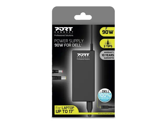 PORT Connect - Strømadapter AC 100-240 V 90 watt Europa