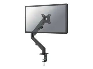 Neomounts DS70-700BL1 - Monteringssett (skrivebordsmontering) helbevegelses justerbar arm - for LCD-skjerm - svart - skjermst&#248;rrelse: 17&quot;-27&quot; - klemmemonterbar