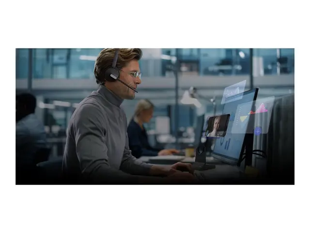 Yealink WH64 Dual - Hodesett on-ear DECT / Bluetooth trådløs med B...