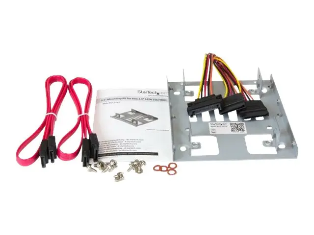 StarTech.com 2.5" to 3.5" SATA Hard Drive Mounting Bracket Kit - D...