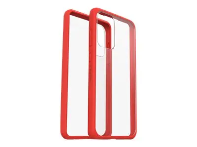 OtterBox React Series - Baksidedeksel for mobiltelefon - kraftrød ...