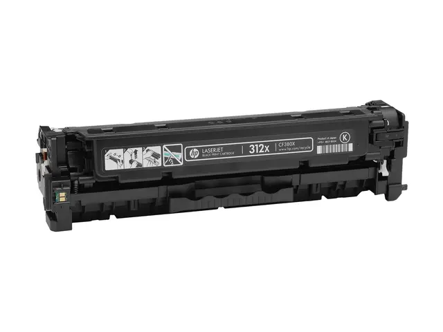 HP 312X - Høy ytelse - svart - original - LaserJet - tonerpatron (...