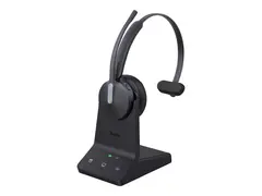Yealink WH64 Mono - Hodesett - on-ear DECT / Bluetooth - trådløs - Certified for Microsoft Teams