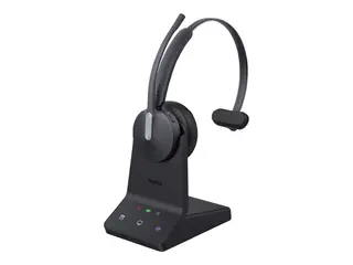 Yealink WH64 Mono - Hodesett - on-ear DECT / Bluetooth - trådløs - Certified for Microsoft Teams