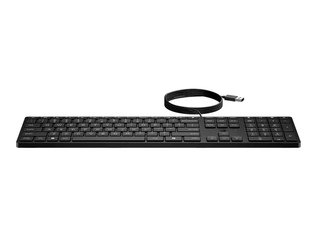 HP Desktop 320K - Tastatur - USB - Fransk - Smart Buy