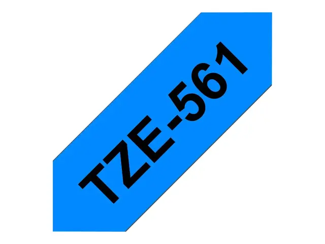Brother TZe-561 - Sort på blått Rull (3,6 cm x 8 m) 1 kassett(er) ...