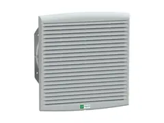 Schneider ClimaSys - Integrasjon av stativventiler med utl&#248;psrist og G2-filter, 850 m&#179;/t, IP54 - AC 230 V - gr&#229;, RAL 7035
