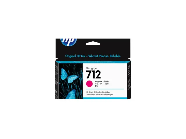 HP 712 - 29 ml - magenta - original - DesignJet - blekkpatron - fo...