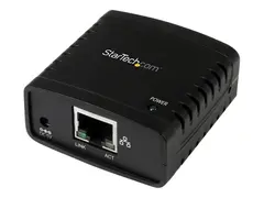 Startech 10/100Mbps Ethernet to USB 2.0 Network Print Server Windows 10 - LPR - LAN USB Print Server Adapter (PM1115U2) - Skriverserver - USB 2.0 - 10/100 Ethernet - svart - for P/N: SVA5H2NEUA