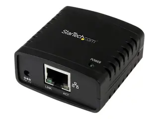 Startech 10/100Mbps Ethernet to USB 2.0 Network Print Server Windows 10 - LPR - LAN USB Print Server Adapter (PM1115U2) - Skriverserver - USB 2.0 - 10/100 Ethernet - svart - for P/N: SVA5H2NEUA
