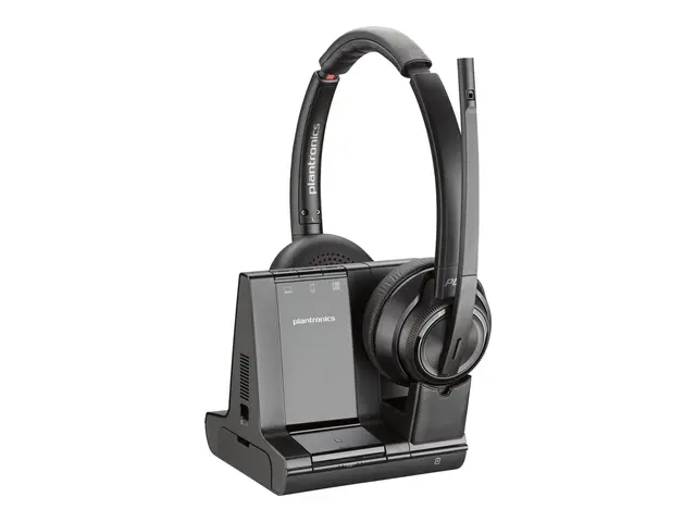 Poly Savi 8220 Office - 8200 series hodesett on-ear DECT trådløs a...
