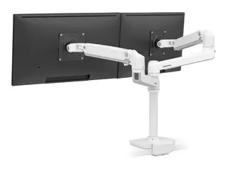 ERGOTRON LX Desk Dual Stacking Arm Low Profile BWT
