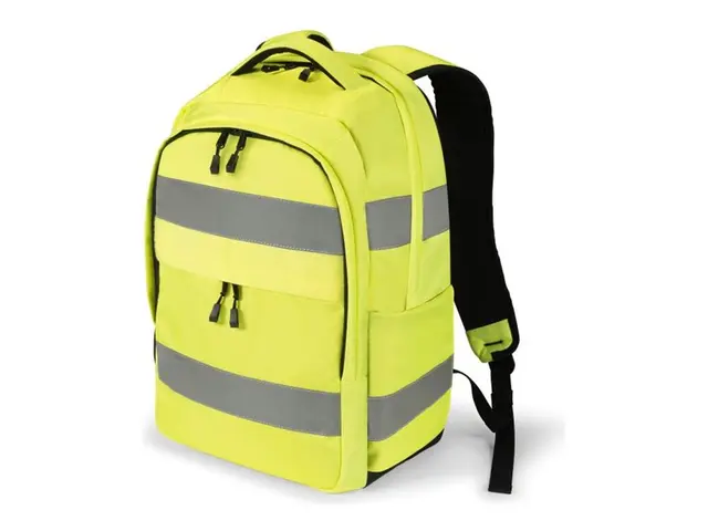 DICOTA HI-VIS - V2 notebookryggsekk 15.6" gul