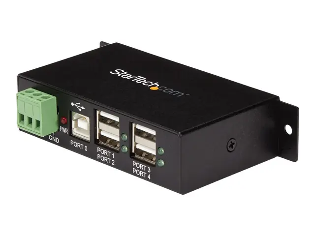 StarTech.com Rackmount USB 2.0 Hub - 4 Port Rugged Industrial x DI...
