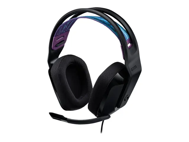 Logitech G G335 Wired Gaming Headset - Hodesett - full størrelse -...
