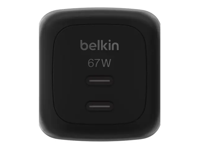 Belkin BoostCharge Pro - Strømadapter GaN 67 watt Fast Charge, PD ...
