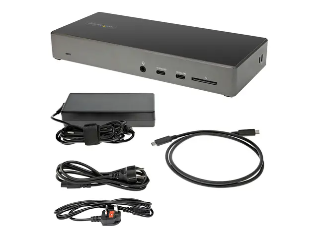 StarTech.com USB C Dock - Triple 4K Monitor Type-C Docking Station...