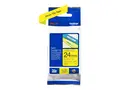 Brother TZe-651 - Selv-adhesiv svart p&#229; gult - Rull (2,4 cm x 8 m) 1 kassett(er) laminert teip - for P-Touch PT-1400, 1600, 1650, 2400, 2430, 2600, 2610, 2700, 2710, 3600, 550, 9600, P900
