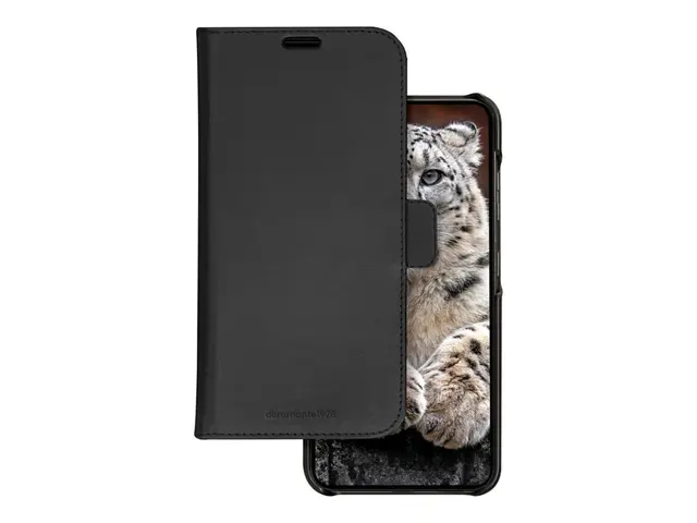 dbramante1928 Lynge - Lommebok for mobiltelefon lær svart Samsung ...