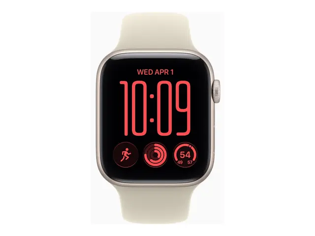 Apple Watch SE 3 (GPS + Cellular) - 44 mm - stjernelysaluminium - ...