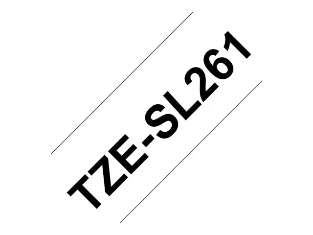 Brother TZe-SL261 - Selv-adhesiv - svart på hvitt - Rull (3,6 cm x...