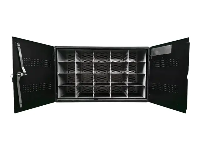 LEBA NoteBox Phones 20 - Lagringsboks for mobiltelefoner nøkkellås...