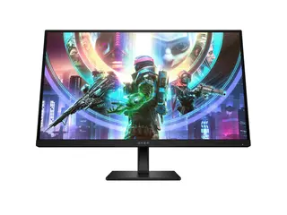 OMEN by HP 27qs - LED-skjerm - gaming - 27" 2560 x 1440 QHD @ 240 Hz - IPS - 400 cd/m² - 1000:1 - 1 ms - 2xHDMI, DisplayPort - høyttalere - svart