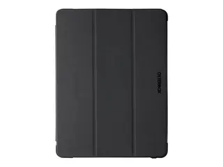 OtterBox React Series - Skjermdeksel for nettbrett med blyantholder - svart - for Apple 10.2-inch iPad (8. generasjon, 9. generasjon)