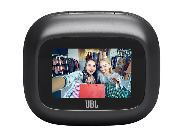 JBL LIVE Flex 4 - True wireless-hodetelefoner med mikrofon i øret - Bluetooth - aktiv støydemping - svart 